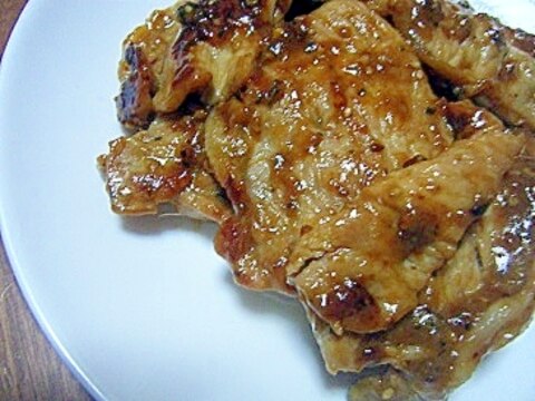 豚肉ロース漬け込みしょうが焼き★